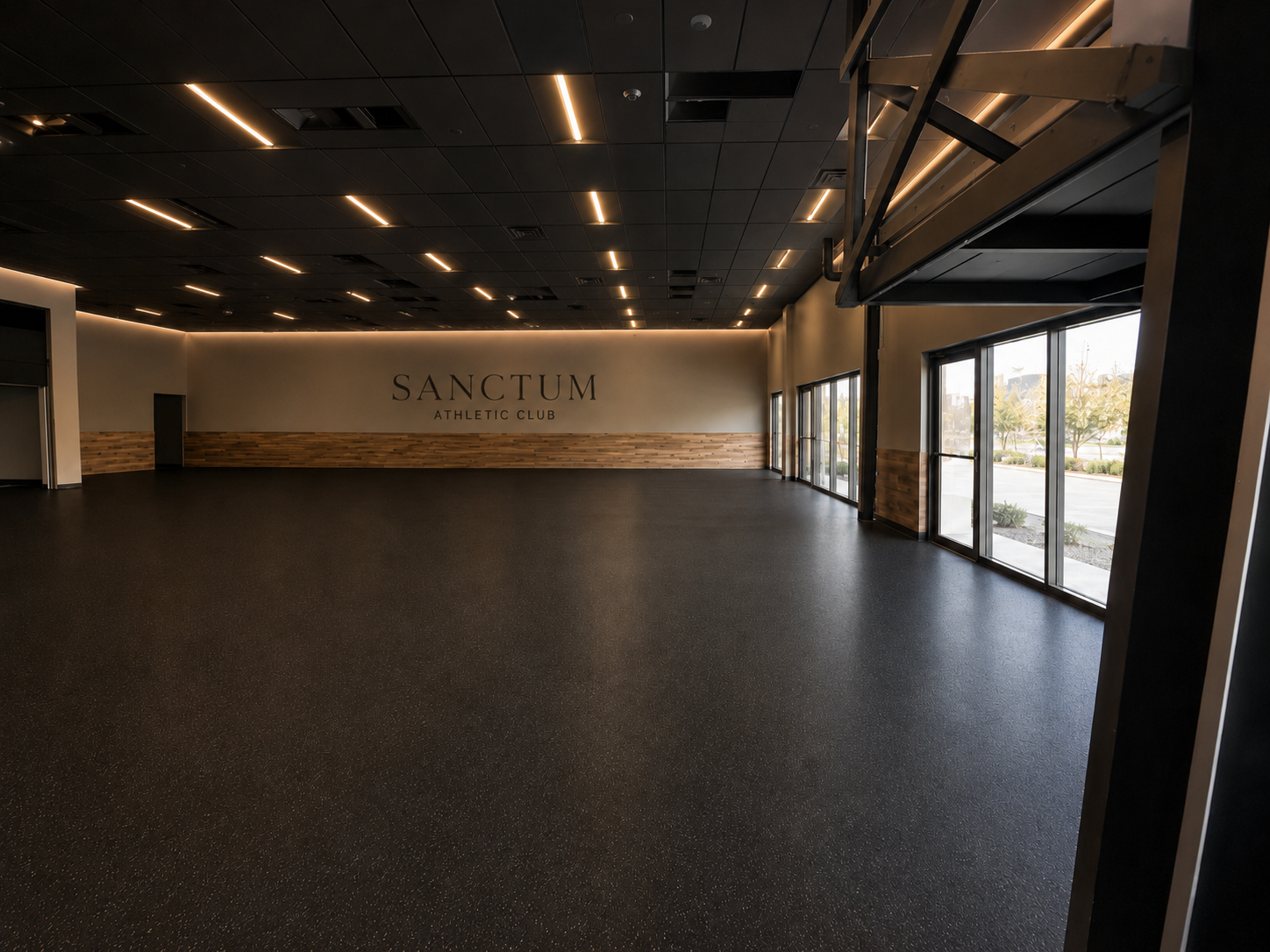 Sanctum Athletic Club training floor